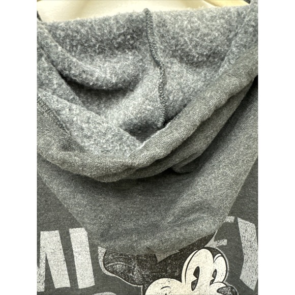 Disney Parks Official Mickey Zip Up Hoodie Men's XXL Grey - Picture 6 of 8
